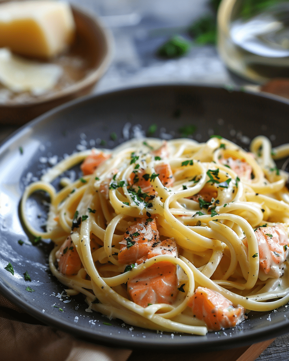 Creamy Salmon Pasta