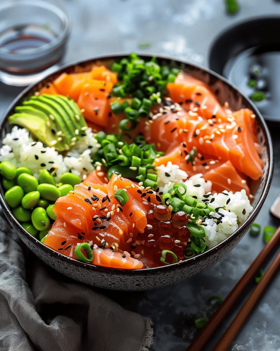 Deconstructed Sushi Bowls
