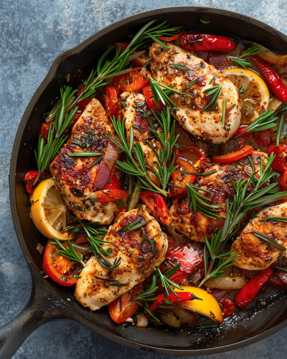 Mediterranean Chicken Skillet