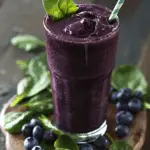Blueberry Spinach Smoothie