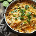 Chicken Burrito Casserole