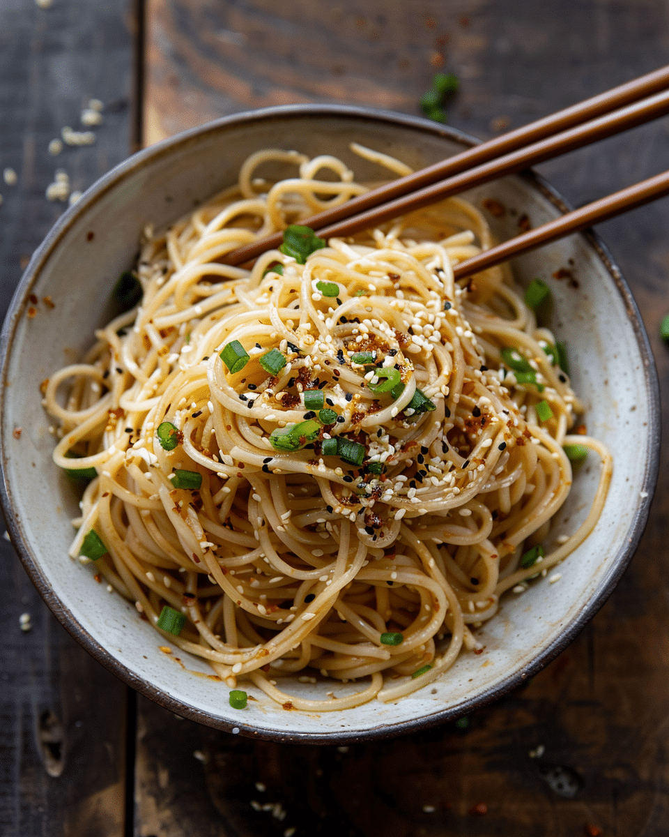 Cold Sesame Noodles
