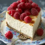 Raspberry Ricotta Cheesecake