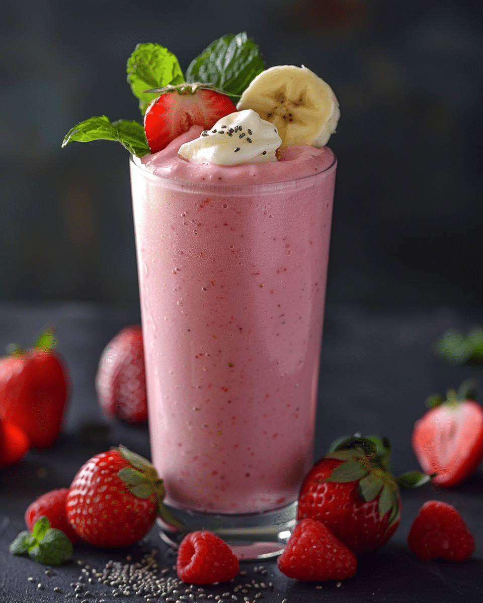Strawberry Banana Smoothie