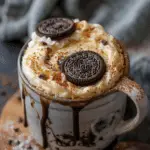 3 Ingredient Molten Golden Oreo Mug Cake