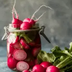 Easy Pickled Radishes
