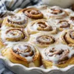 Eggnog Cinnamon Rolls