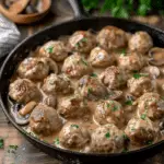 Meatballs with Mushroom Sauce