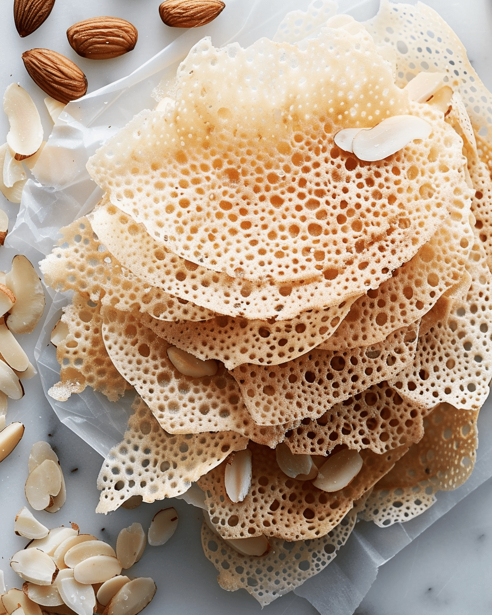 Almond Lace Tuiles