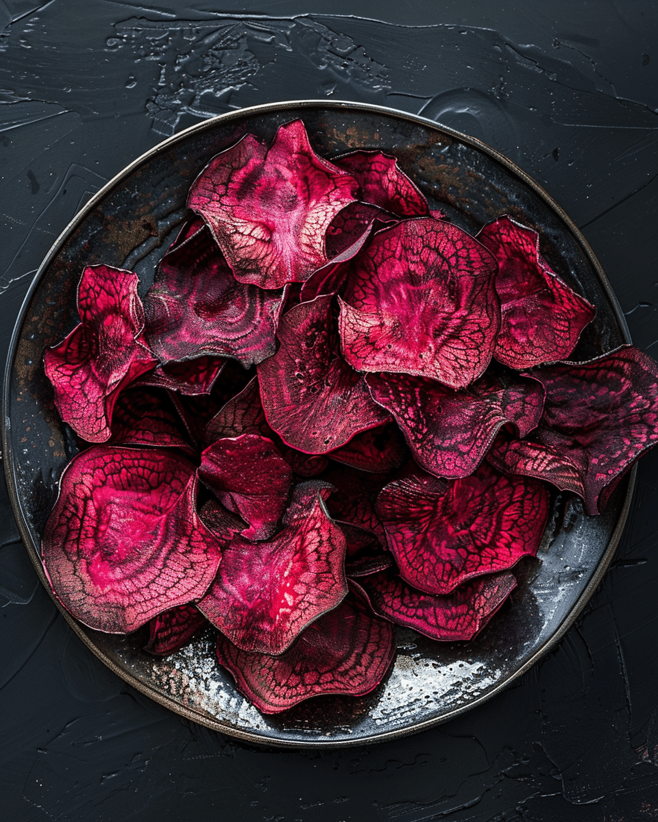 Crispy Air Fryer Beet Chips