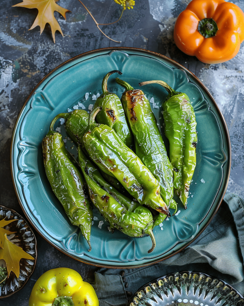 Air Fryer Roasted Hatch Peppers Recipe