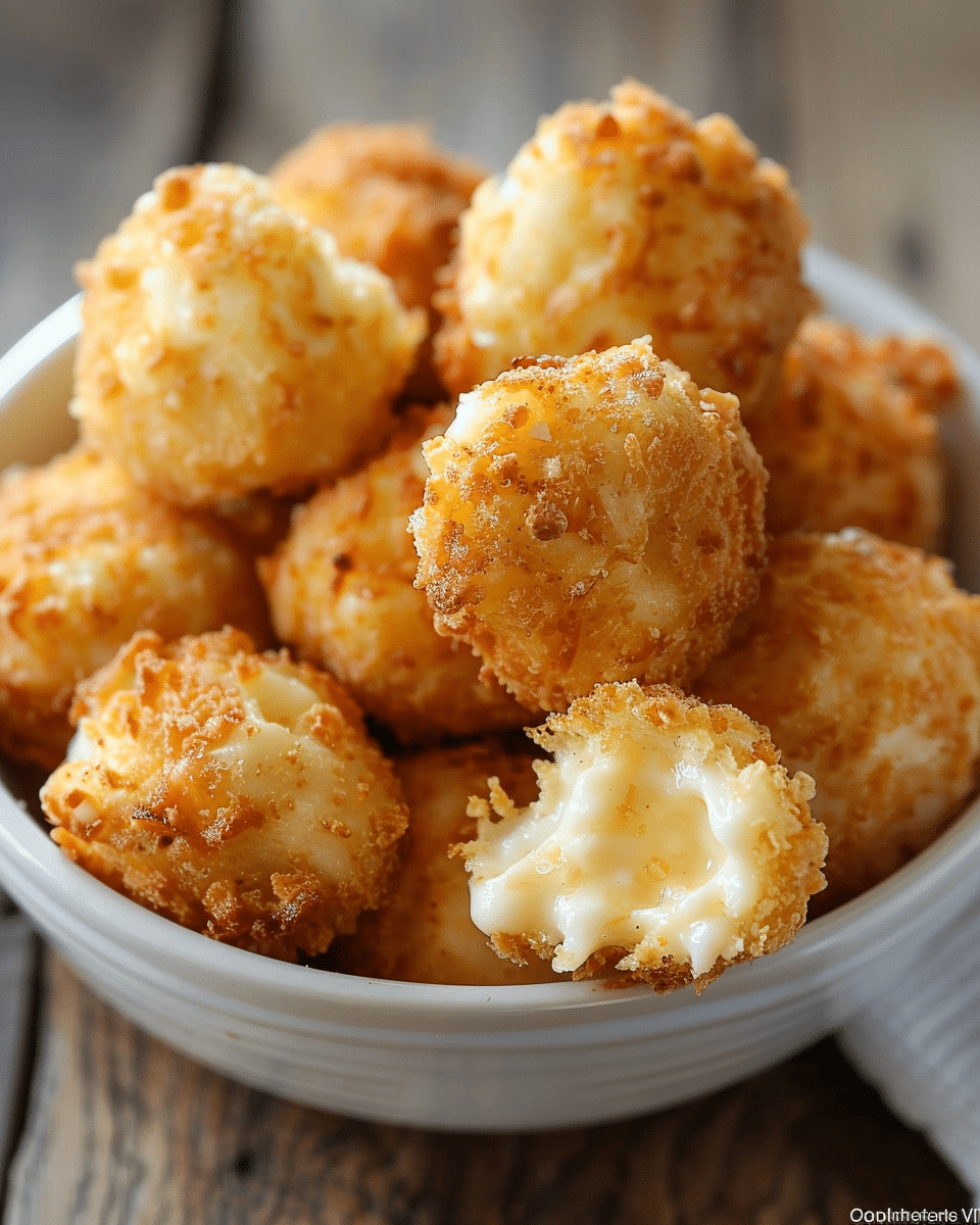 Crispy Air Fryer Cheese Bites