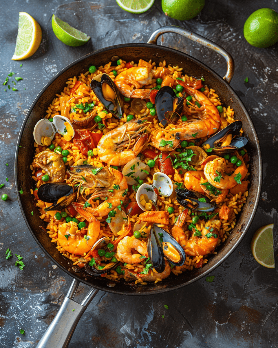 Seafood Paella