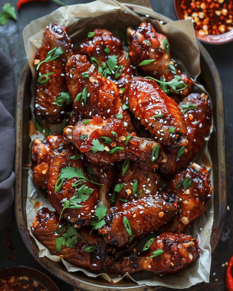 Sweet Thai Chili Chicken Wings