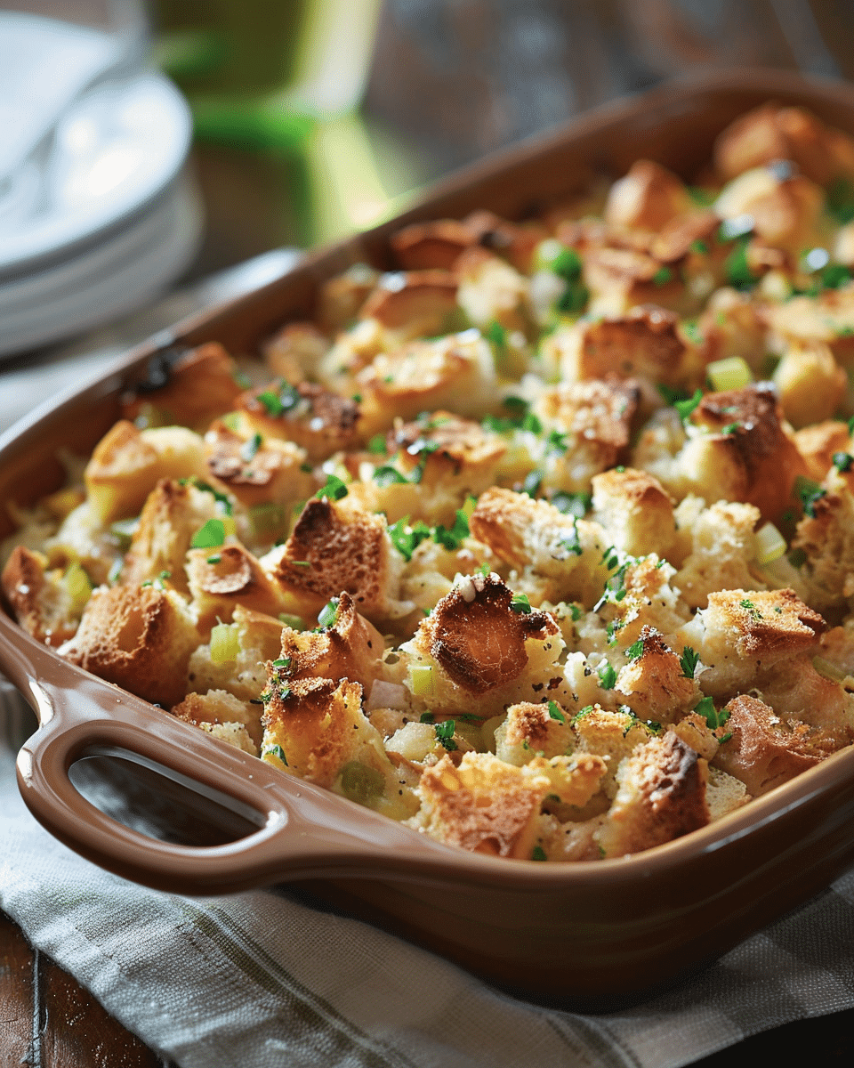 Chicken and Stuffing Casserole