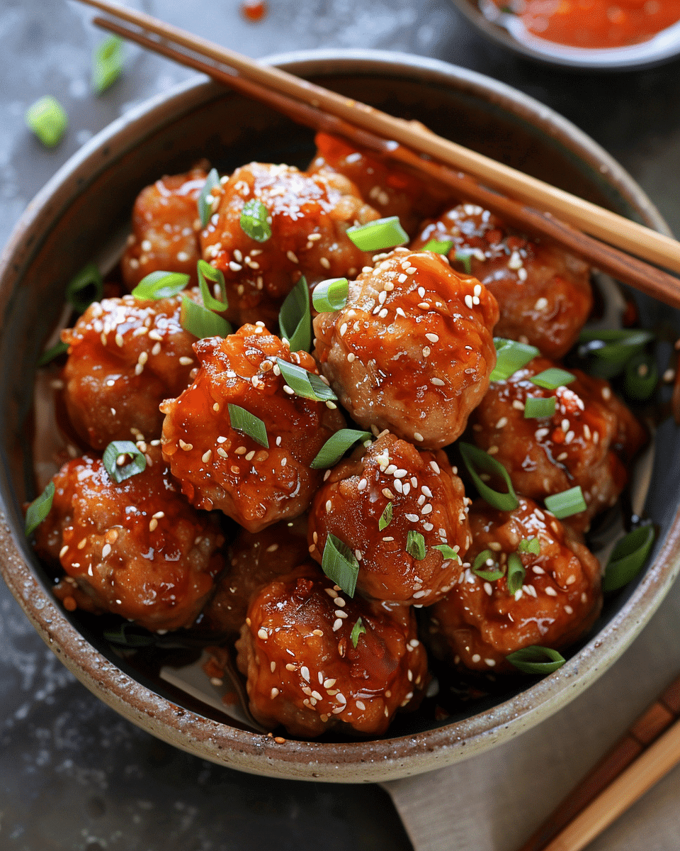 Korean Meatballs