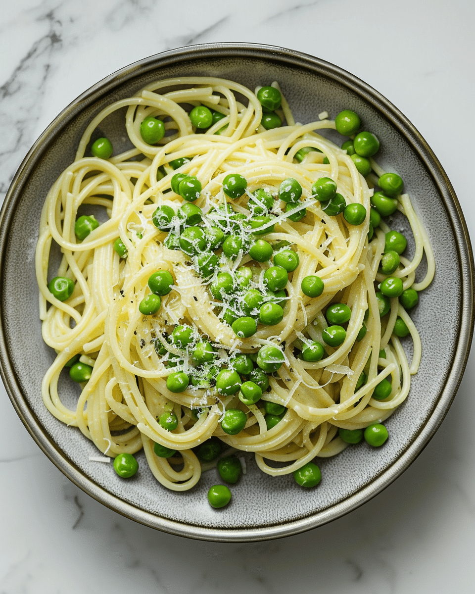 Pasta with Peas Recipe