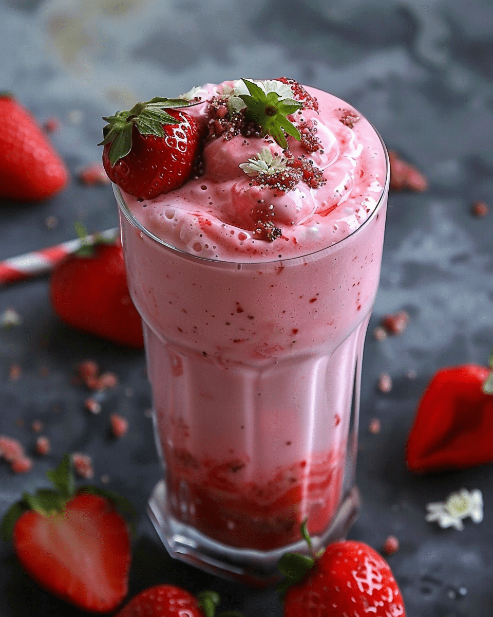 Strawberry Lassi