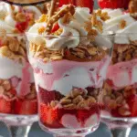 Strawberry Pretzel Parfait