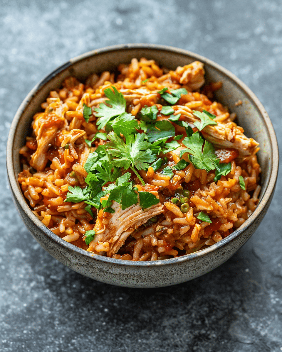 Instant Pot Salsa Chicken and Brown Rice