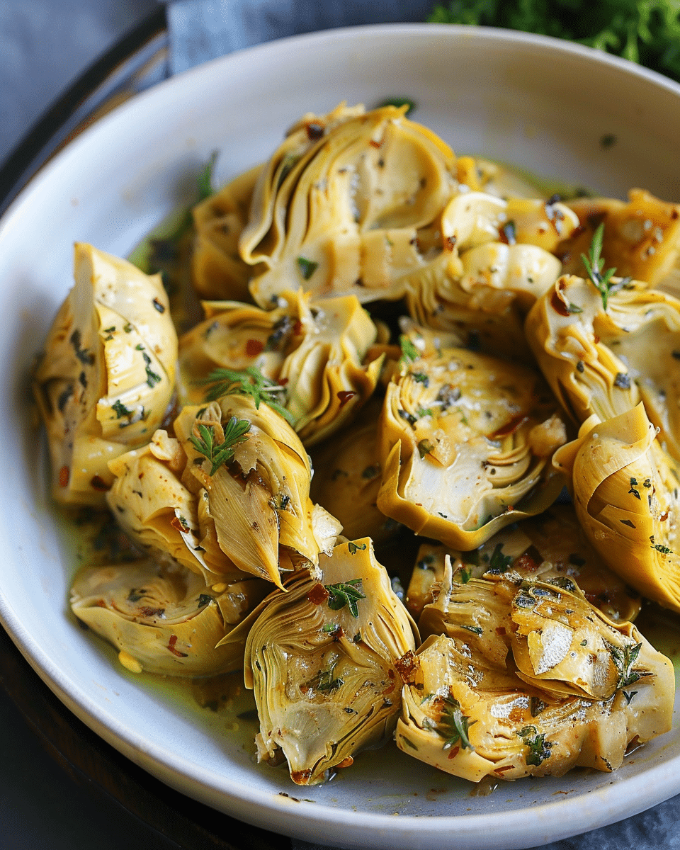Air Fryer Canned Artichoke Hearts Recipe