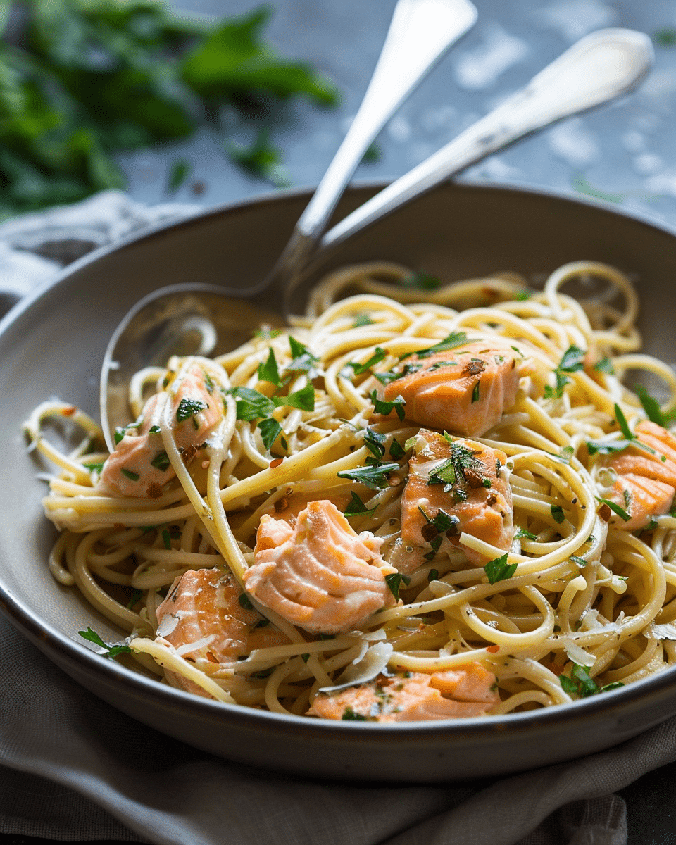 Salmon Pasta Recipe