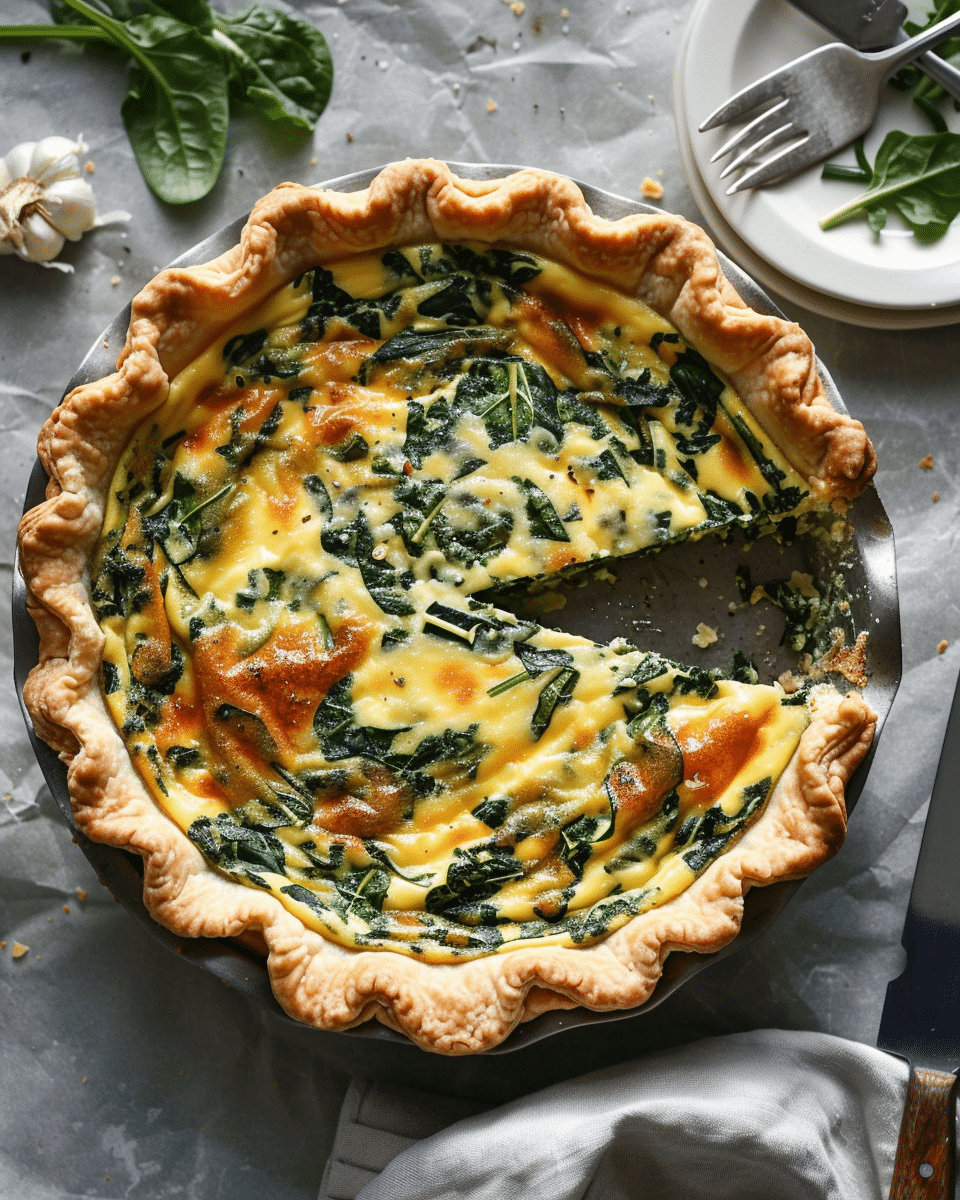 Spinach Quiche