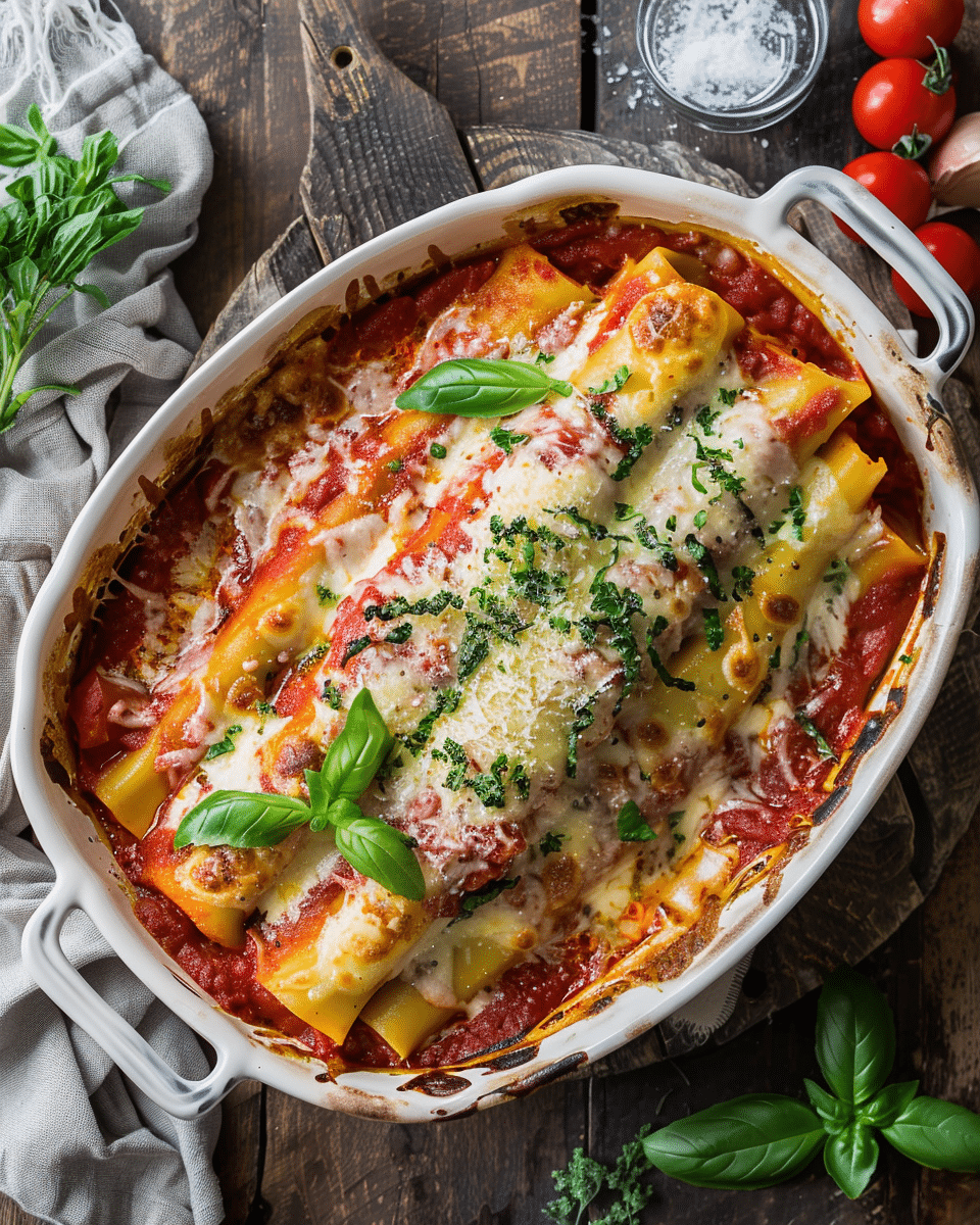 Manicotti Recipe