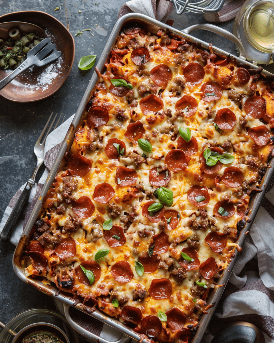 Pizza Casserole Recipe