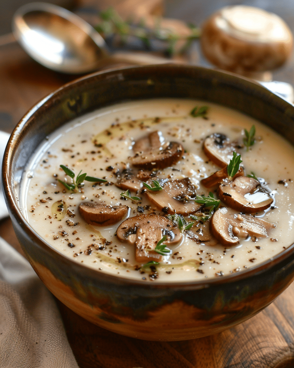 Cream of Mushroom Soup Recipe