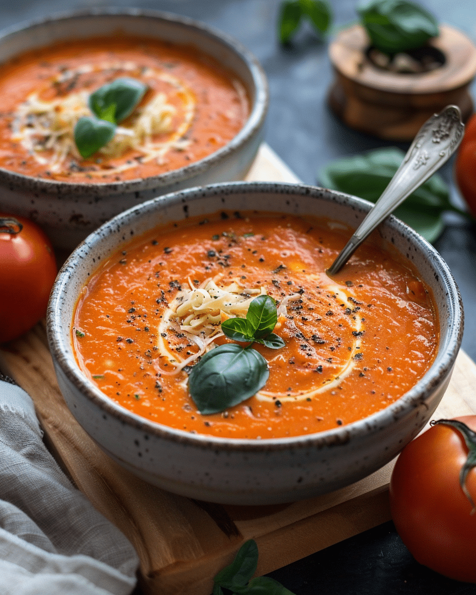 Creamy Roasted Tomato Soup