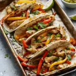 Easy Sheet Pan Chicken Fajitas