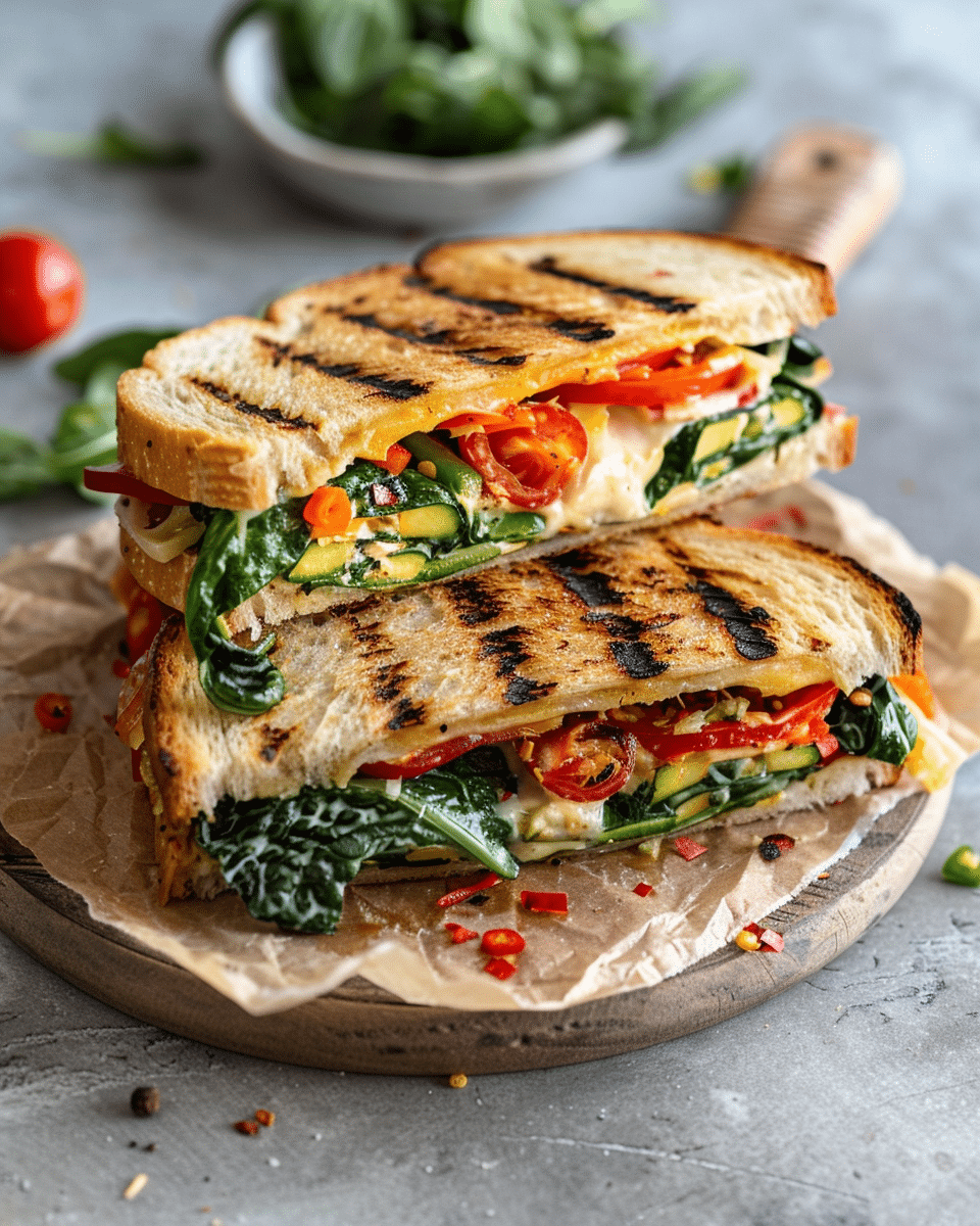 Easy Veggie Panini