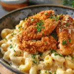 Fried Chicken Mac and Cheese
