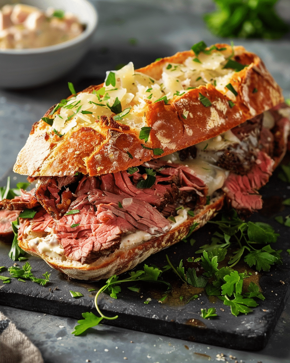 Leftover Prime Rib Sandwich Recipe