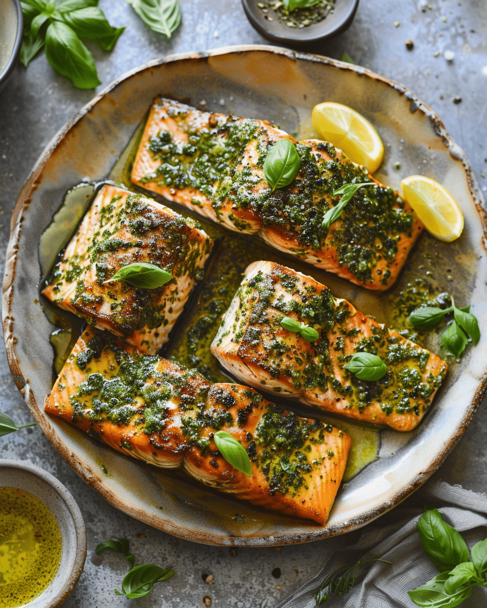 Pesto Salmon