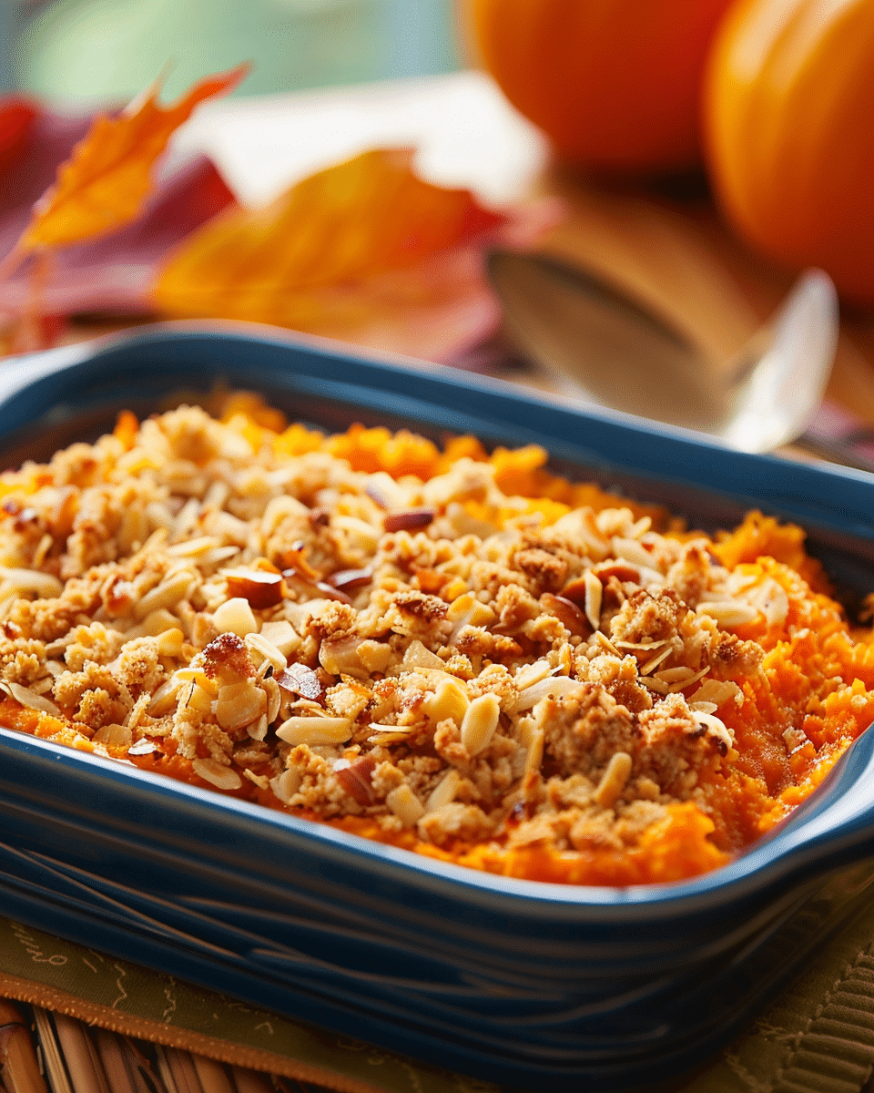 Easy Sweet Potato Casserole With Canned Yams