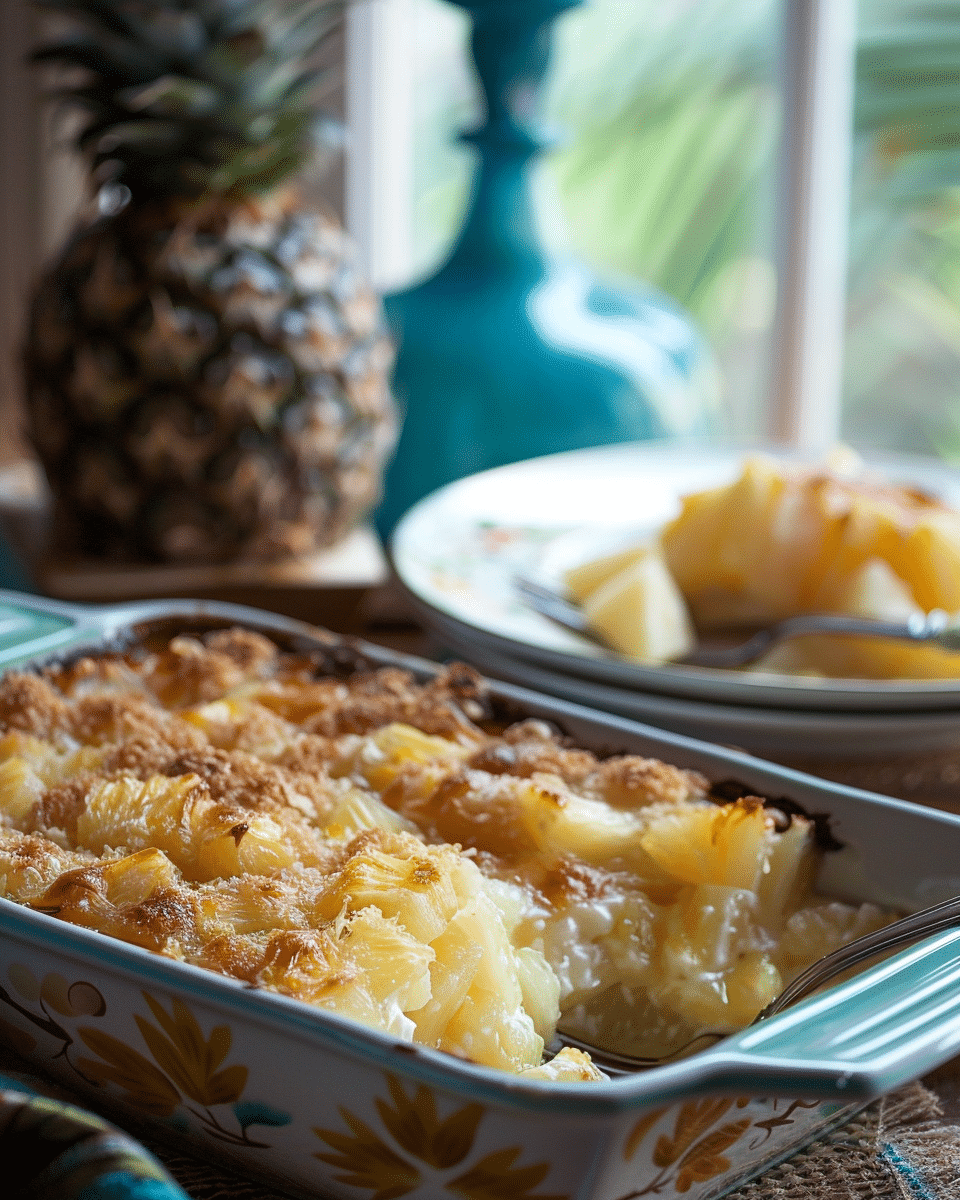 Pineapple Casserole Recipe