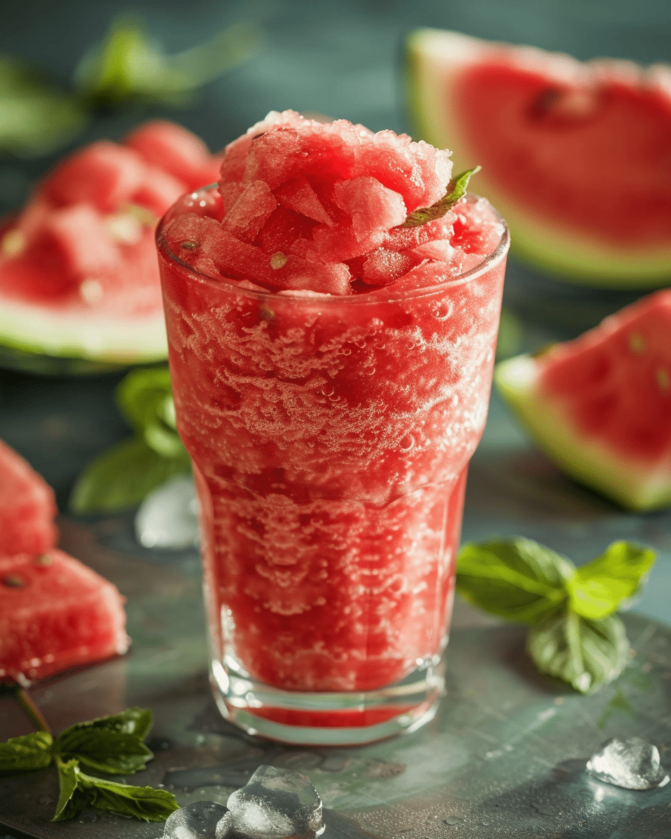 Watermelon Slushie