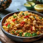 Pineapple Chicken Fried Rice