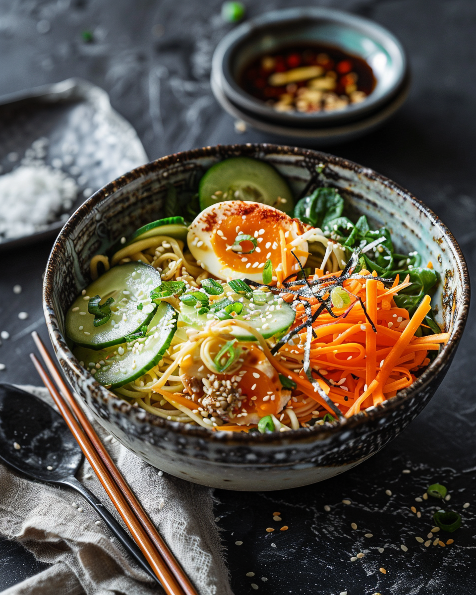 Summer Cold Noodle Bowls