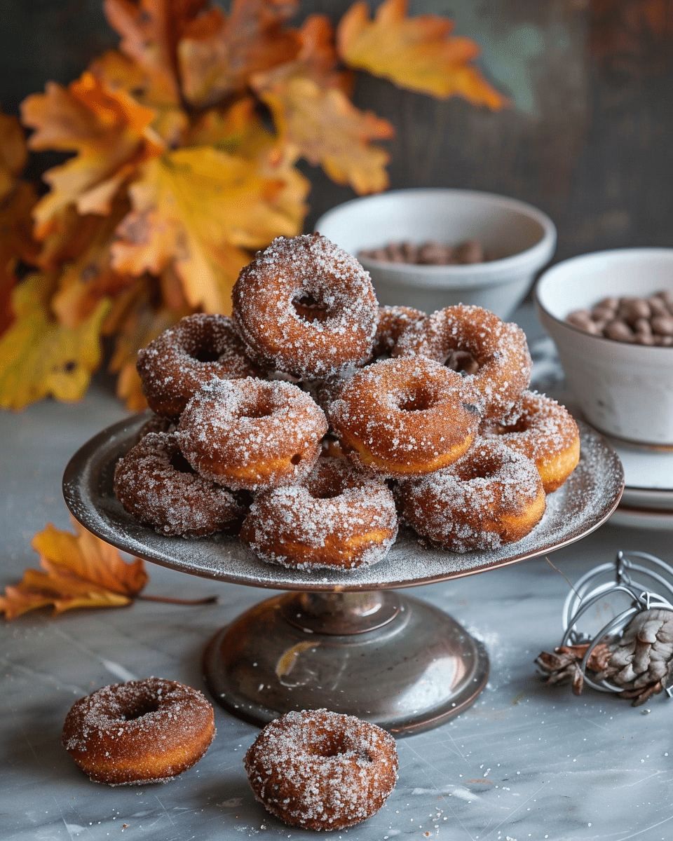 Acorn Donut Holes