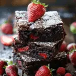 Strawberry Brownies