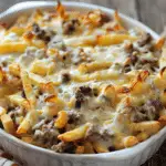 Cheeseburger French Fry Casserole