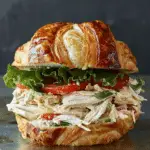Chicken Salad Croissant Sandwich Recipe