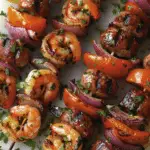 Sausage and Shrimp Kabobs