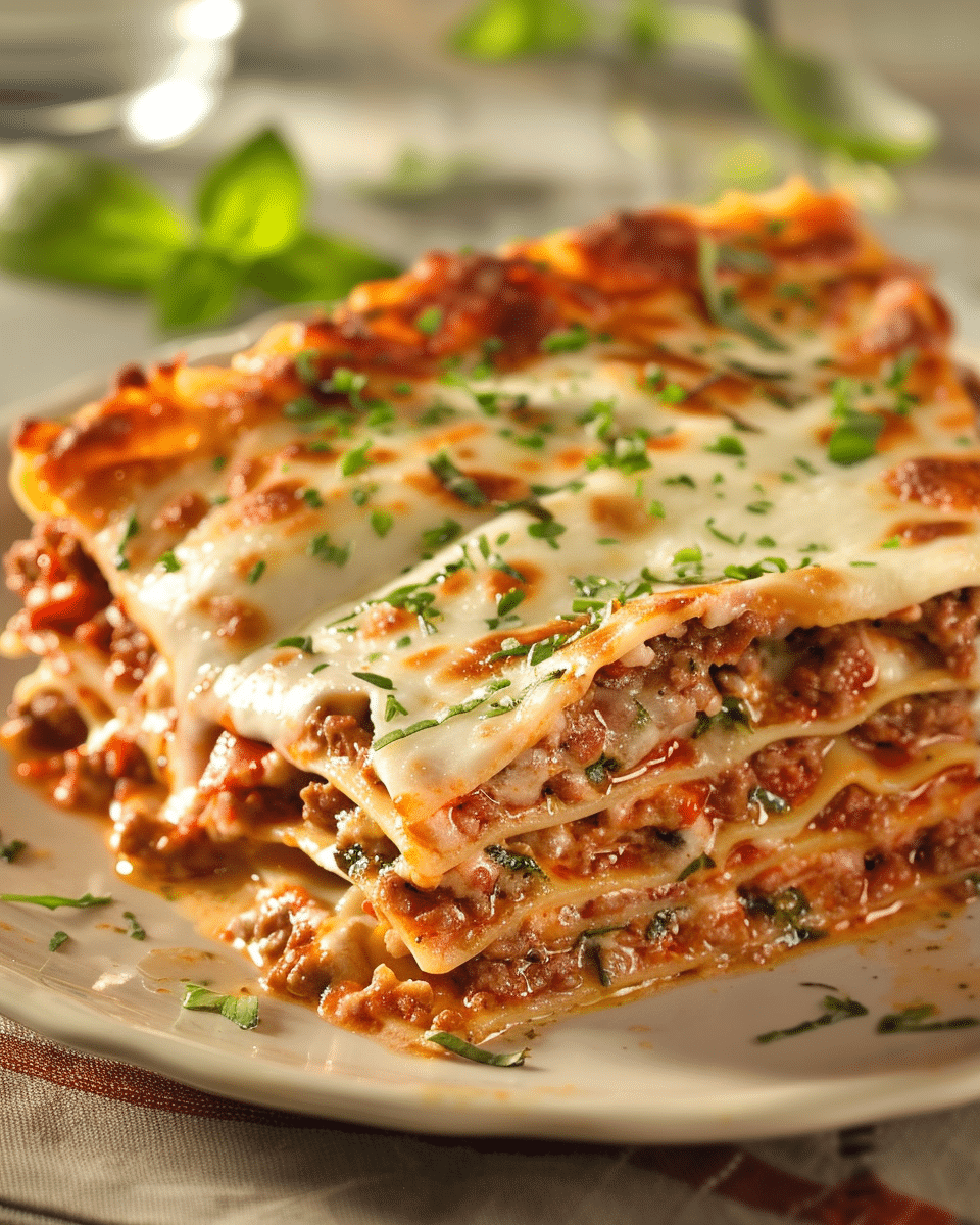 Sour Cream Lasagna Recipe