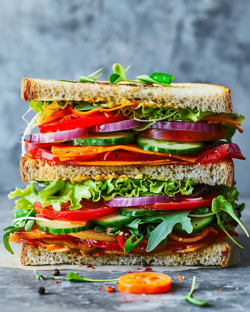 Ultimate Veggie Sandwich Recipe