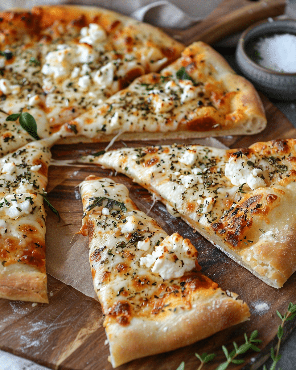 Air Fryer Goat Cheese Pizza Recipe