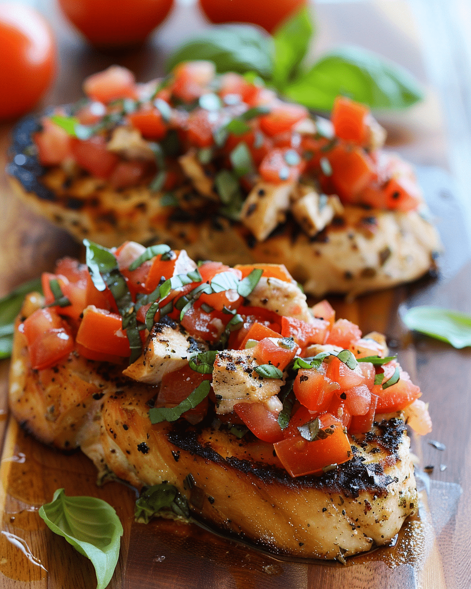 Easy Bruschetta Chicken